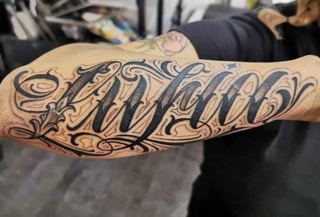 Beautiful People Tattoo  Freehand lettering by ojay  beautifulpeopletattoo lettering letterings mexican mexicantattoo  mexicano freehand freehandtattoo beautifulpeopletattoo peristeri  athens letter peristericity freehandonly 