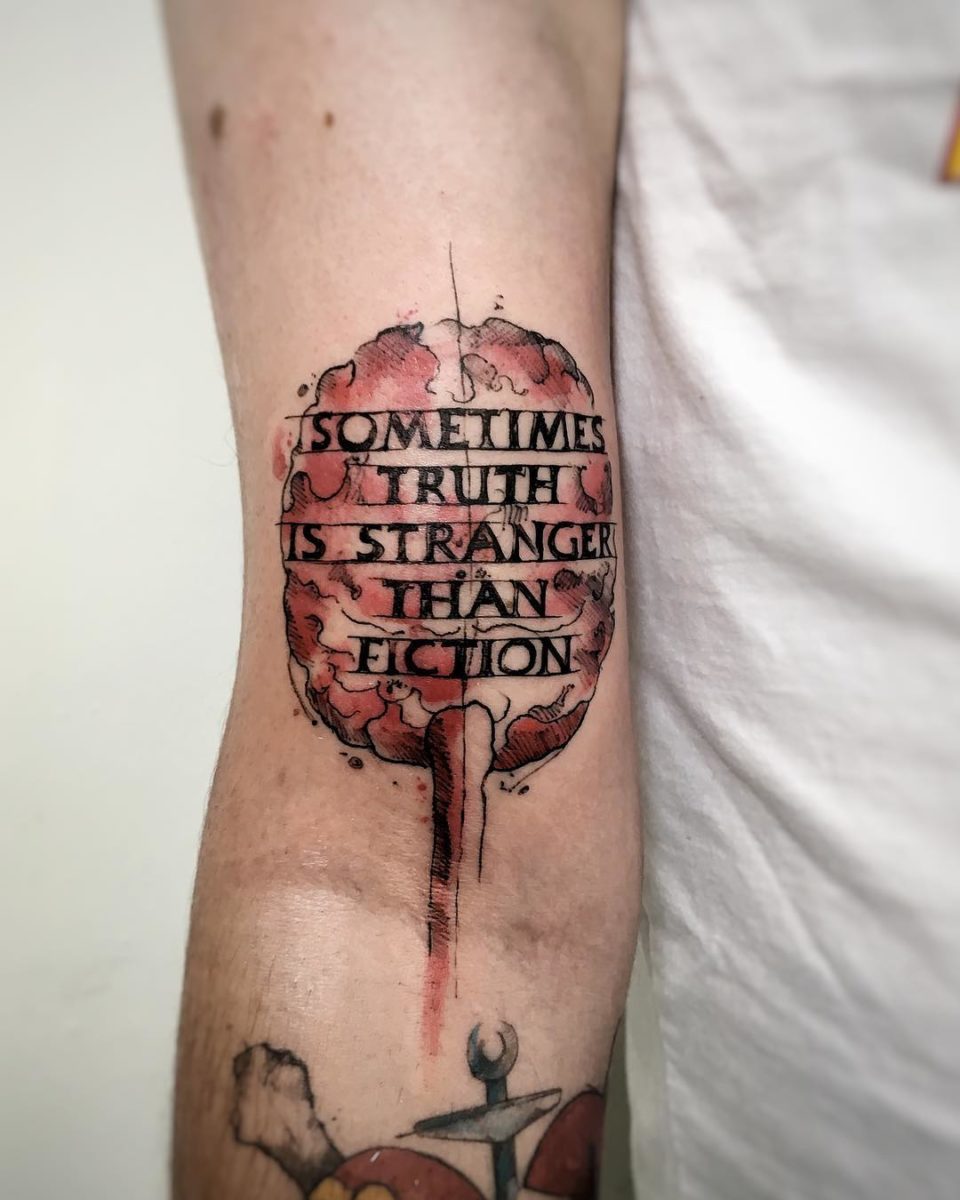 Just wanted to share my Suffer tattoo with all of you  rbadreligion