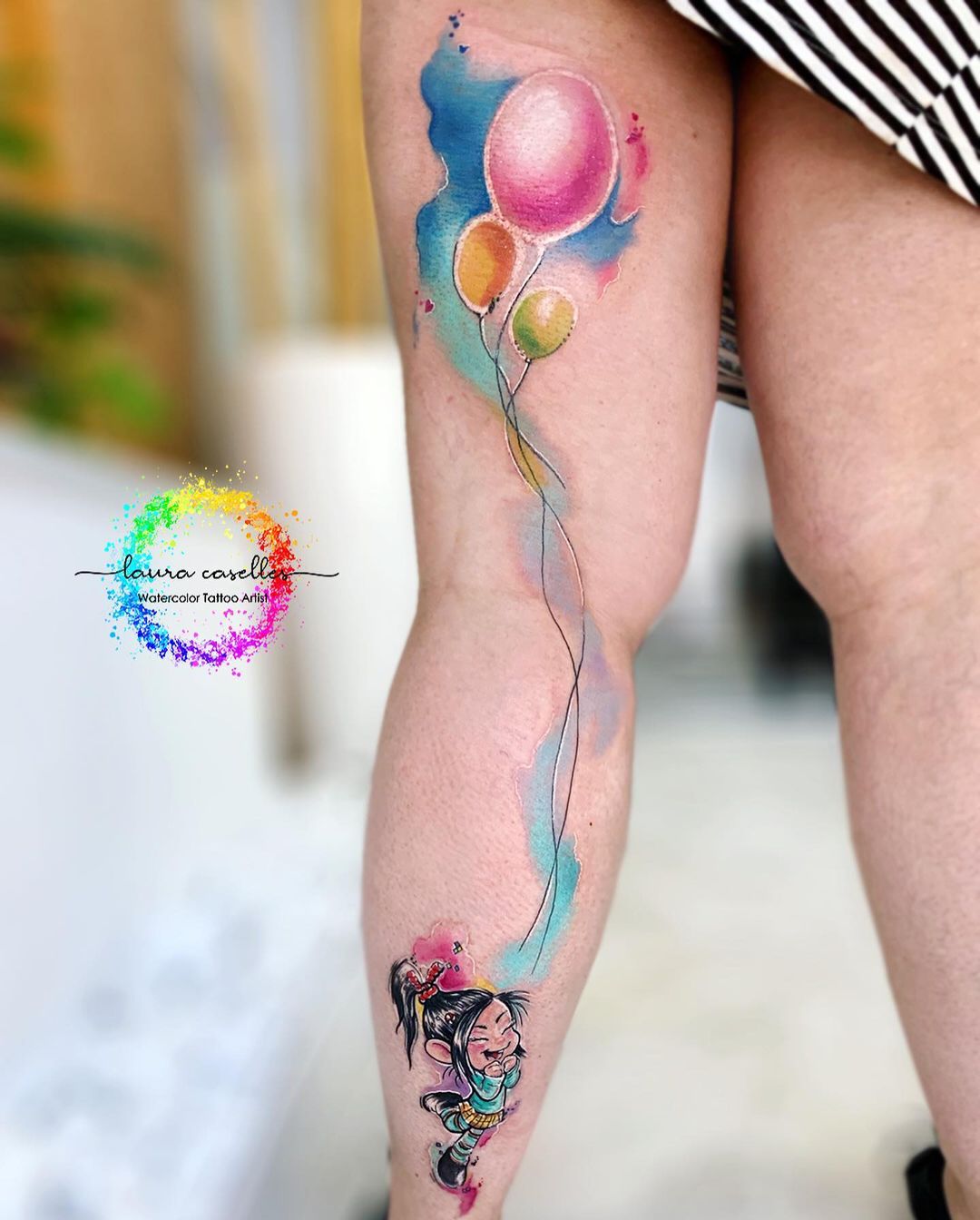 Delicate Watercolor Tattoos Look Like Beautiful Paintings on Skin