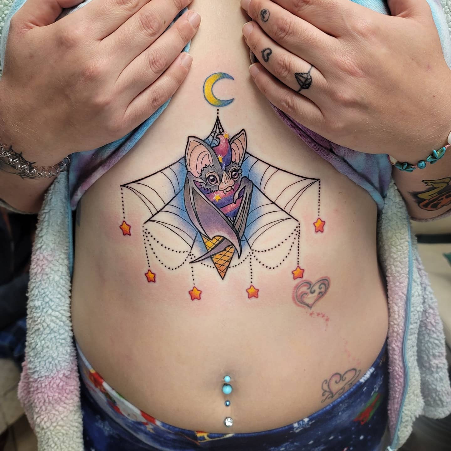 danica-casey-tattoo-artist-bat-colorful