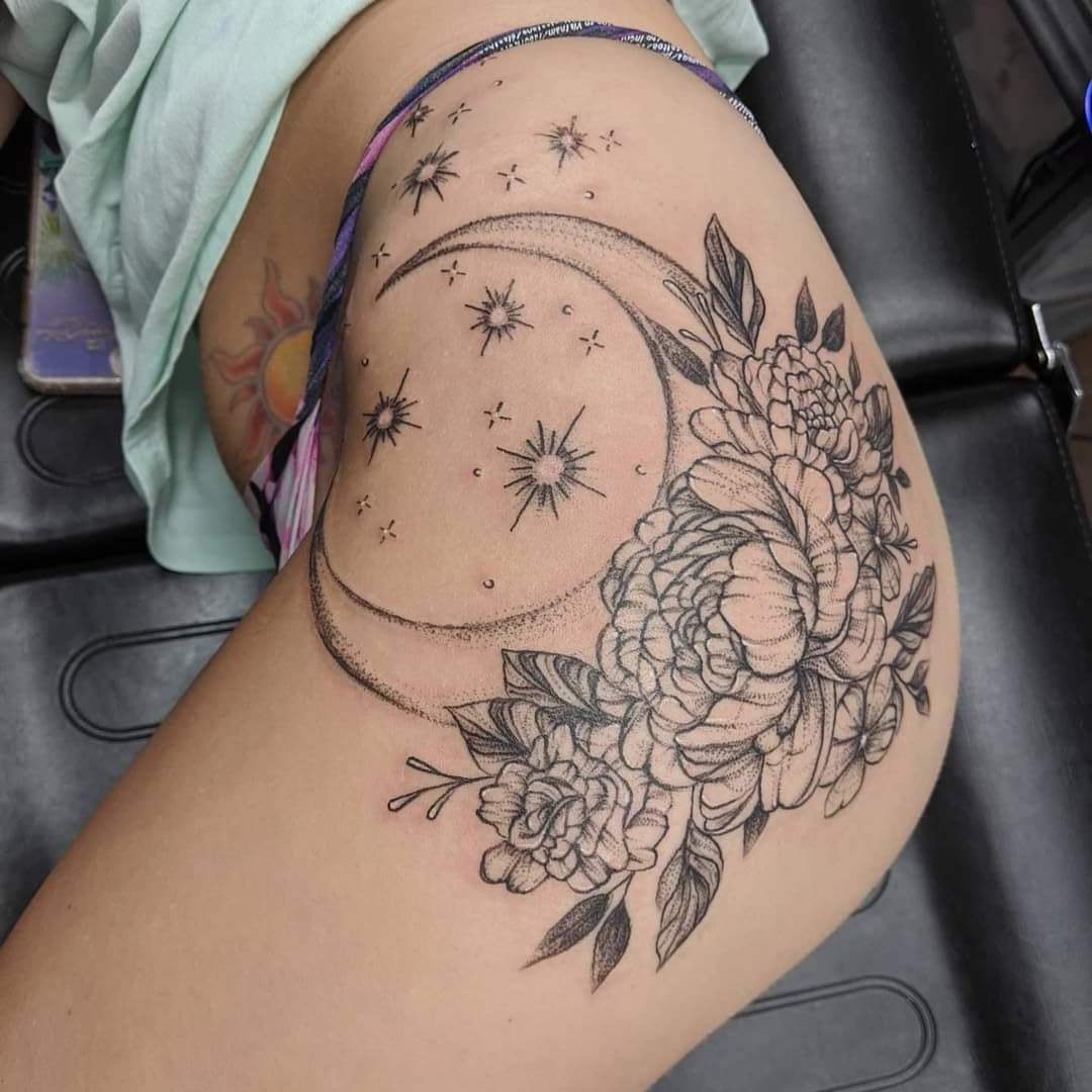 emily-page-tattoo-artist-moon-and-flowers
