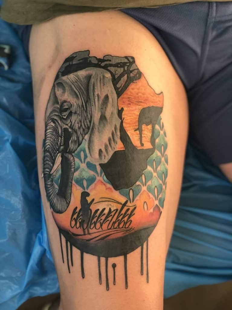 🔥 🔥 Lestat Werner Jordaan, tattoo artist from Johannesburg