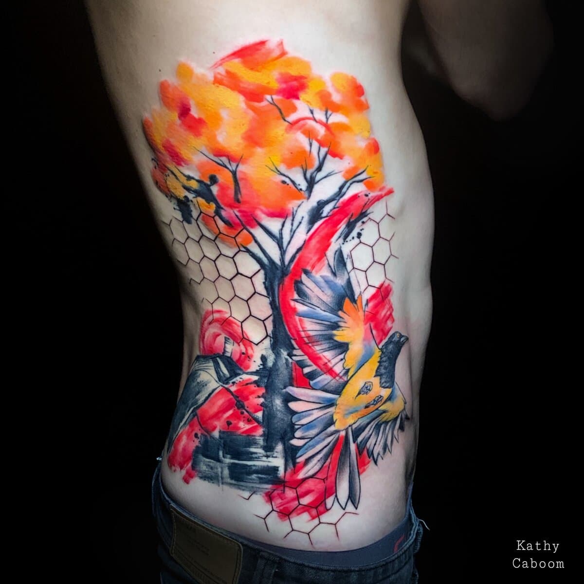 kathycaboom-tattoo-artist-bird-tree