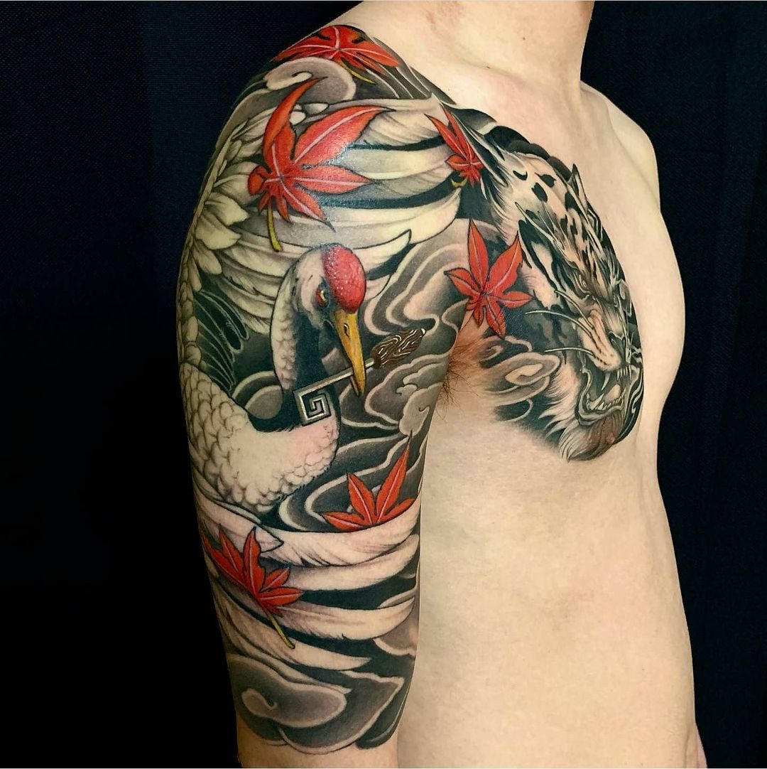 crane-shoulder-japanese-tattoo