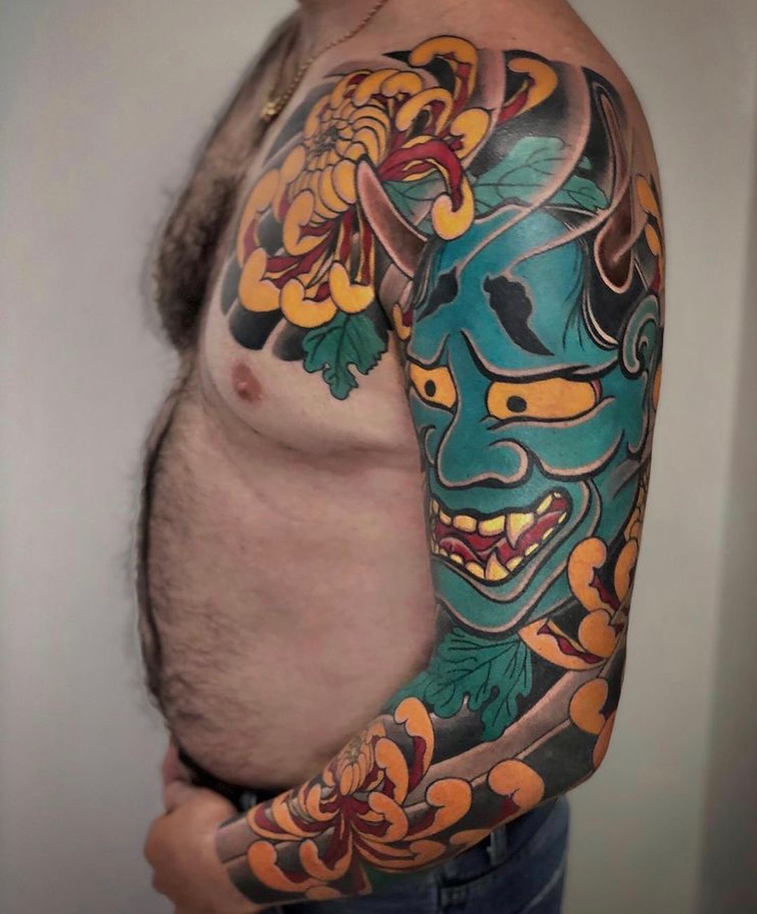 japan-tattoo-irezumi-shoulder-demon