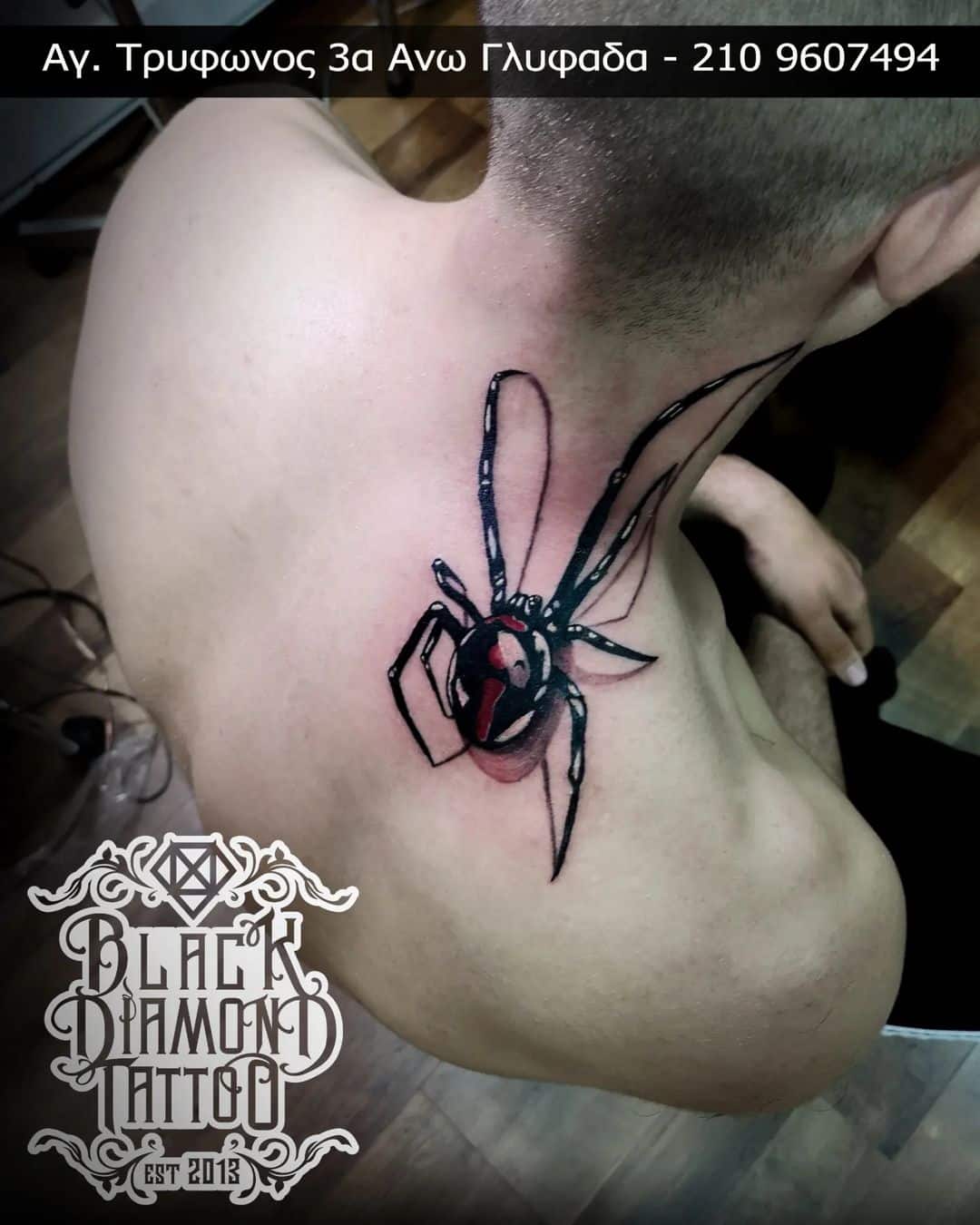 3d-spider-tattoo-neck