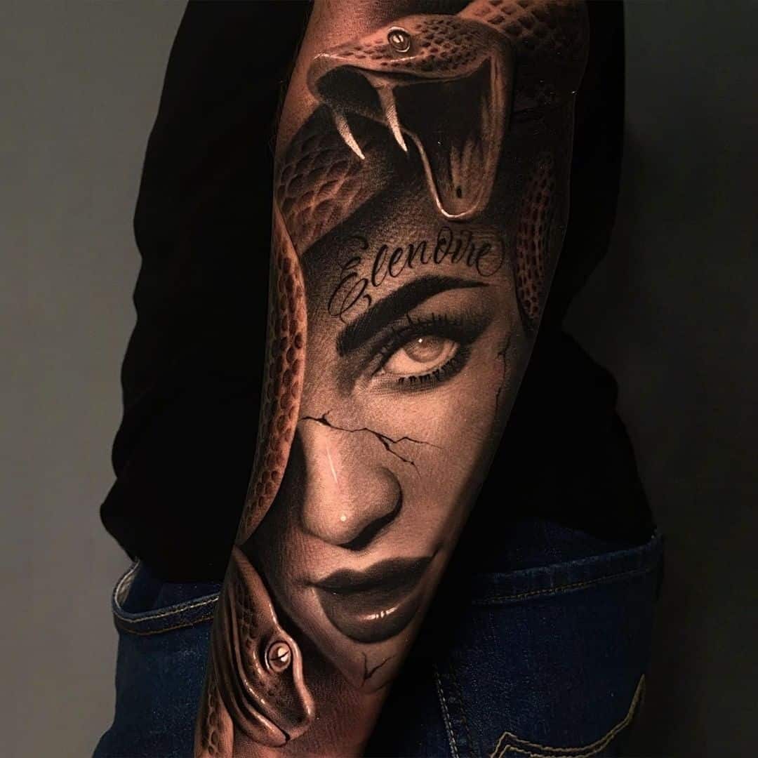 What does a Medusa tattoo mean? TikTok users are sharing the meaning behind  their body art based on Greek myth