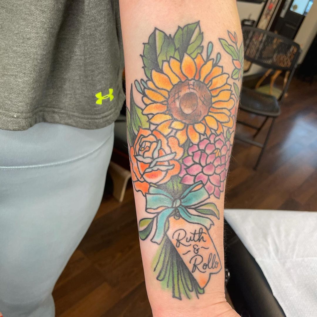 andrea-lynne-sunflower-tattoo-cleveland