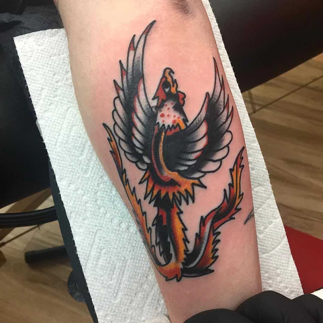 phoenix-very-traditional-tattoo-true-love