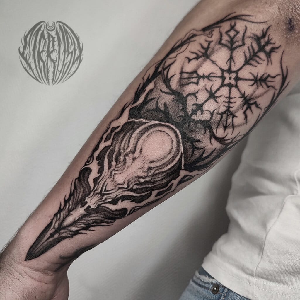 catherine-pacifique-daillet-sirrush-tattoo-artist-dark-viking-tattoo