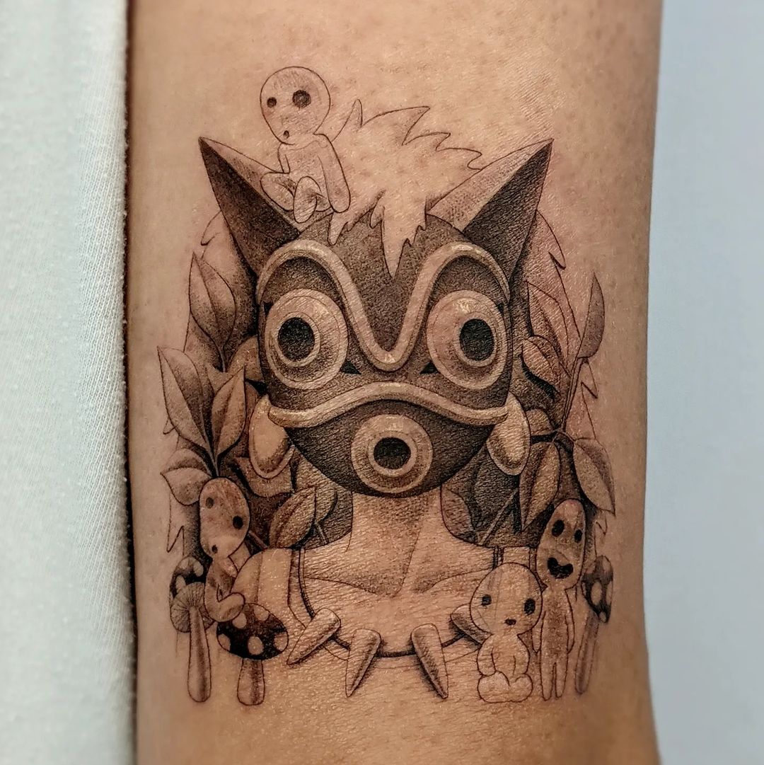 la-tattoo-k-mononoke-tattoo