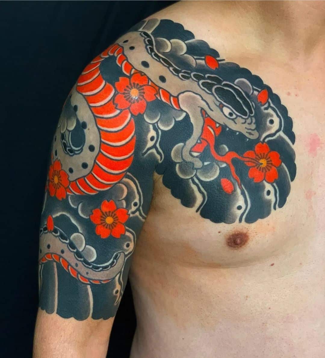 🔥 Japanese Snake Tattoo Guide, meanings and +10 designs