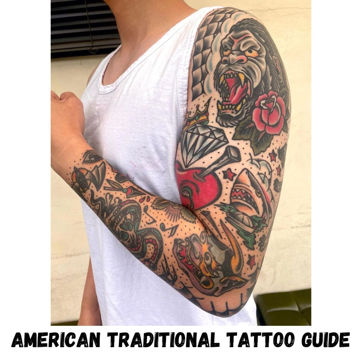 American Traditional Tattoo Guide +100 designs
