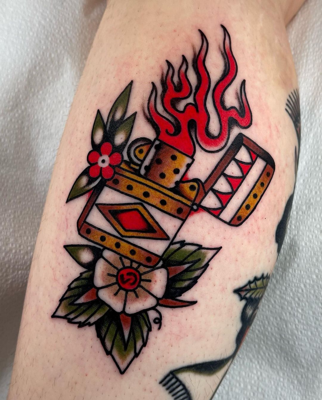 lighter-american-traditional-tattoo-chase-tucker