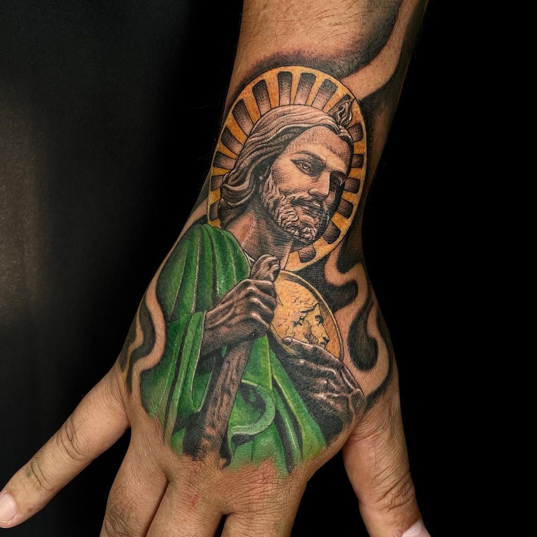 🔥San Judas Tattoo: Meaning and keypoints