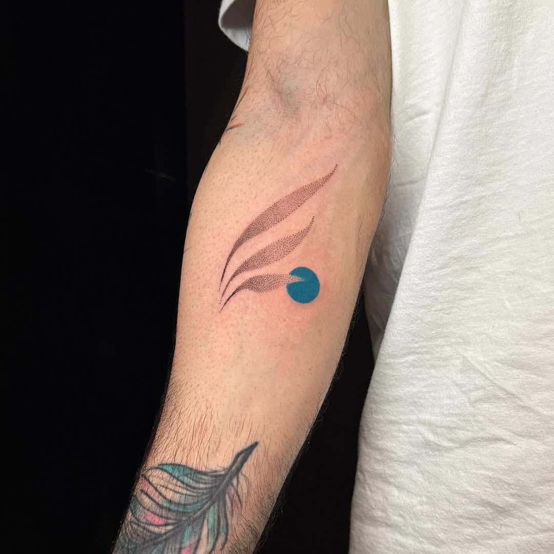 dotwork tattoo the wind yannis leonardos