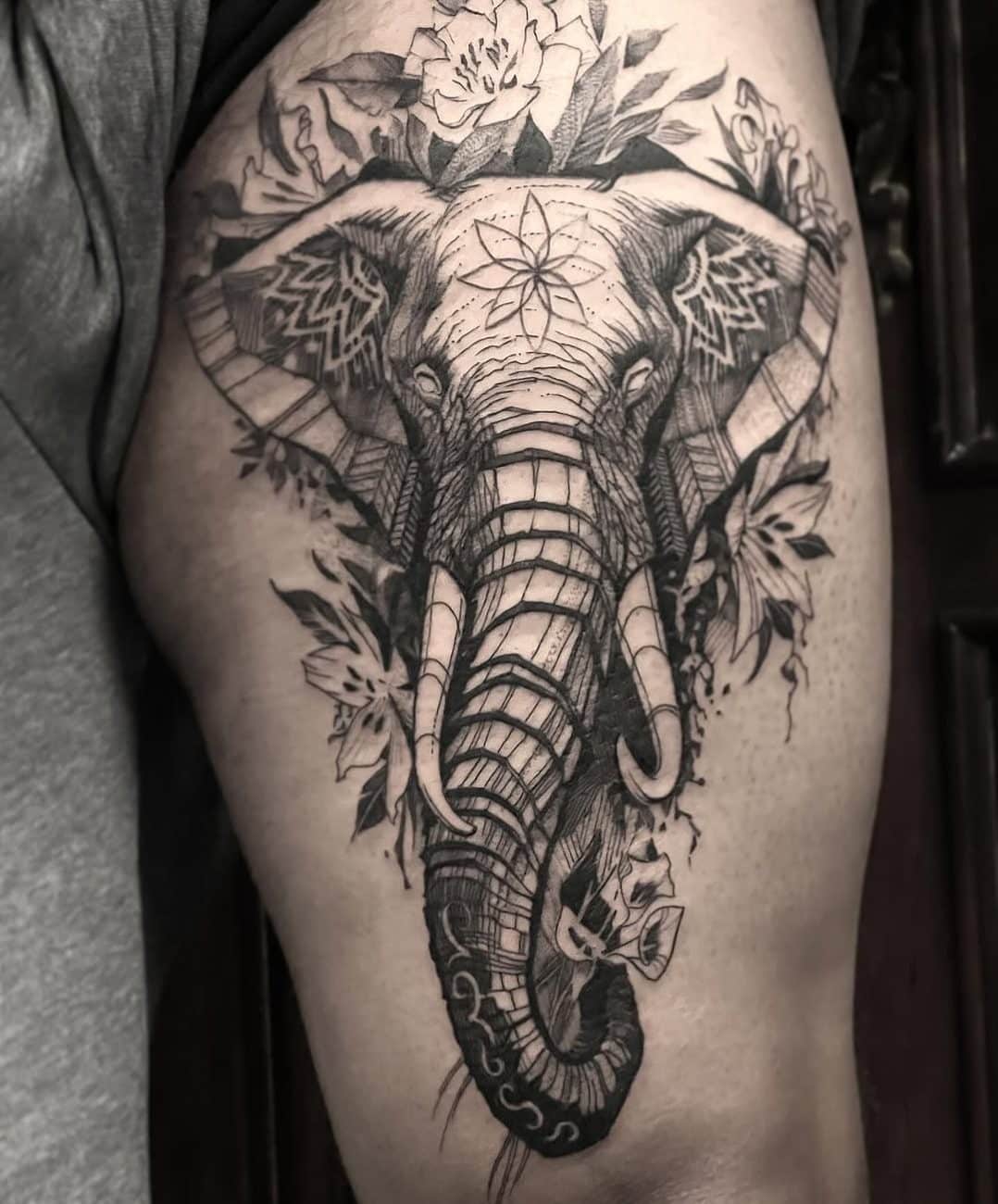 elephant tattoo meaning illustration tattoo martin devlin kelly