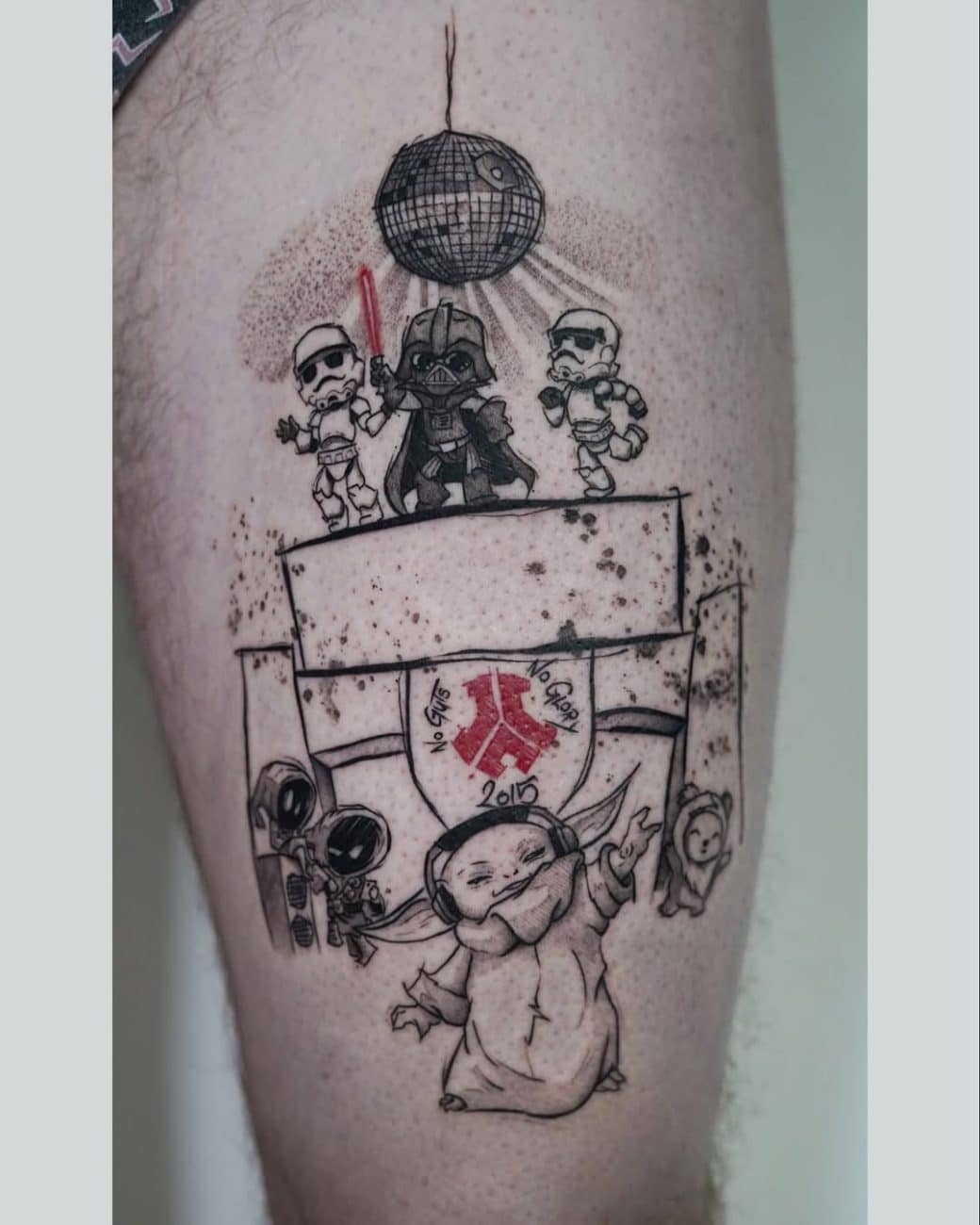 star wars festival tattoo ste pezzo