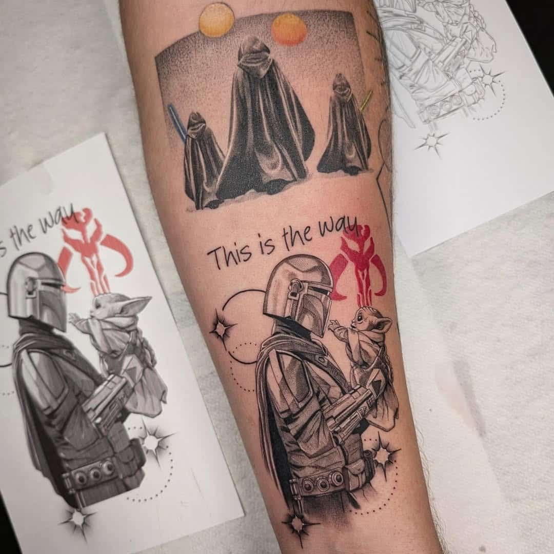 This Is the Way Tattoo: Star Wars Inspired