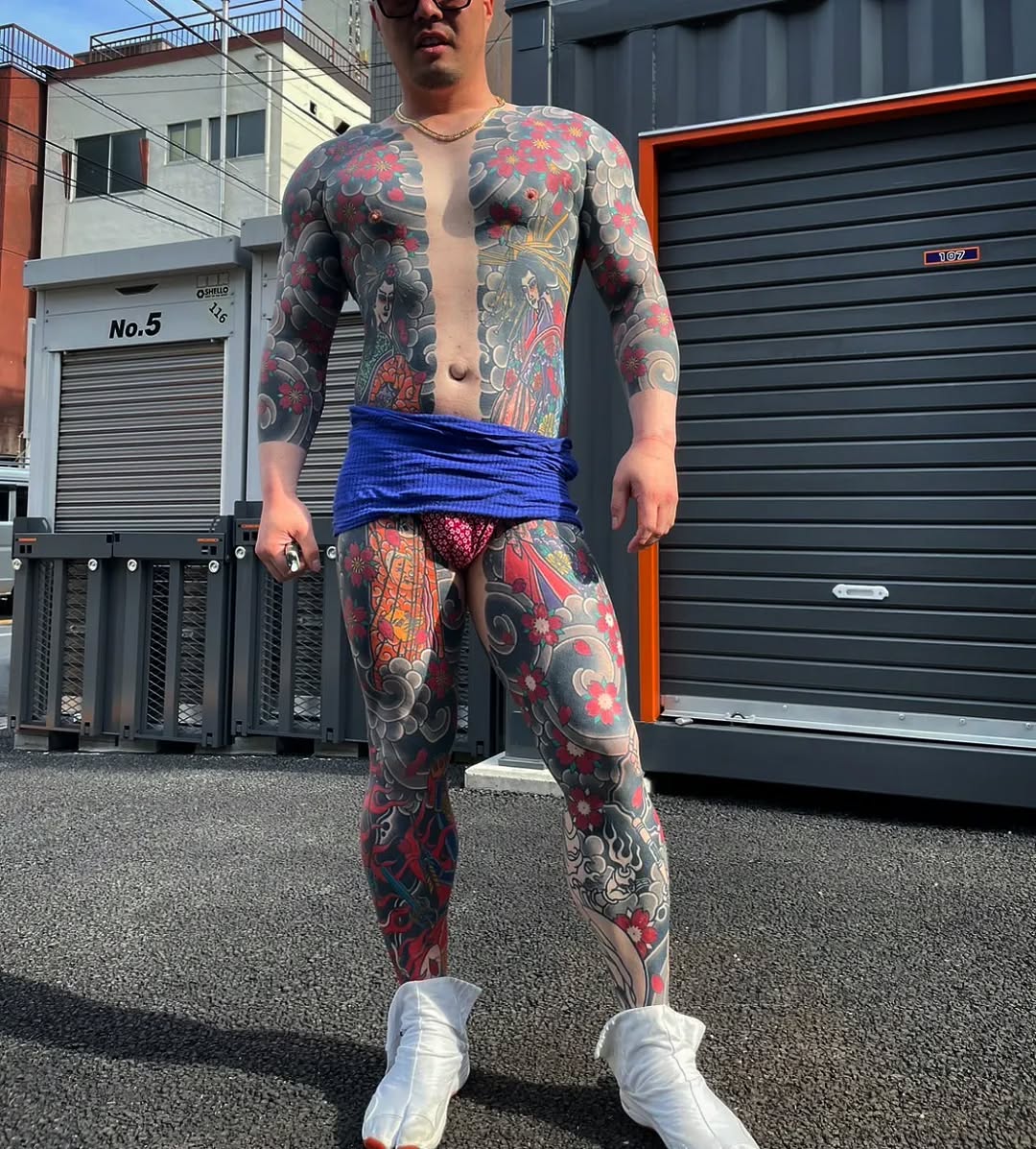 yakuza munewari tattoo bonten4horiken