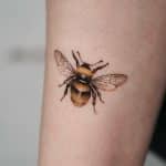 bee tattoo meaning realism color hoze