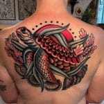 colorful classic turtle tattoo elisia lee