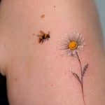 micro realism bee pollinating flower hee soo eun