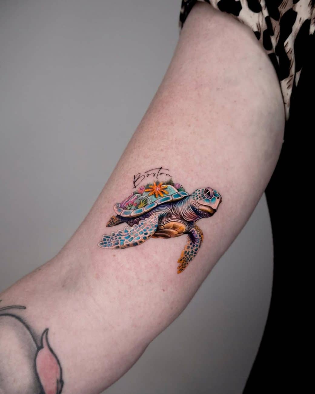 turtle-tattoo-meaning-colorful-realism-kim