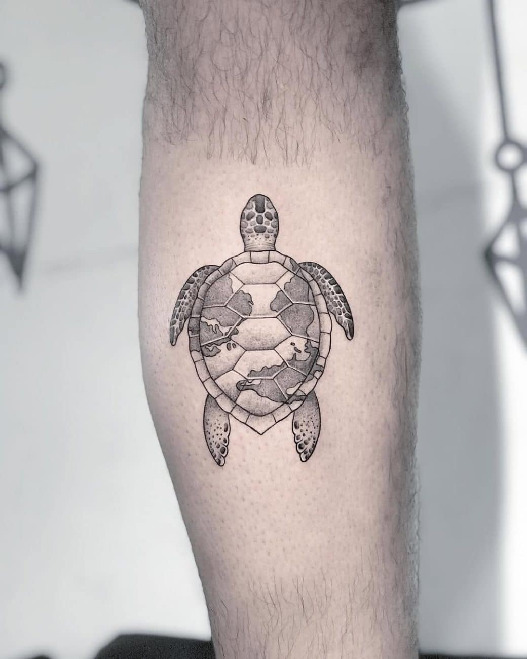 turtle-tattoo-meaning-with-the-globe-in-the-shell-twist-tattoo