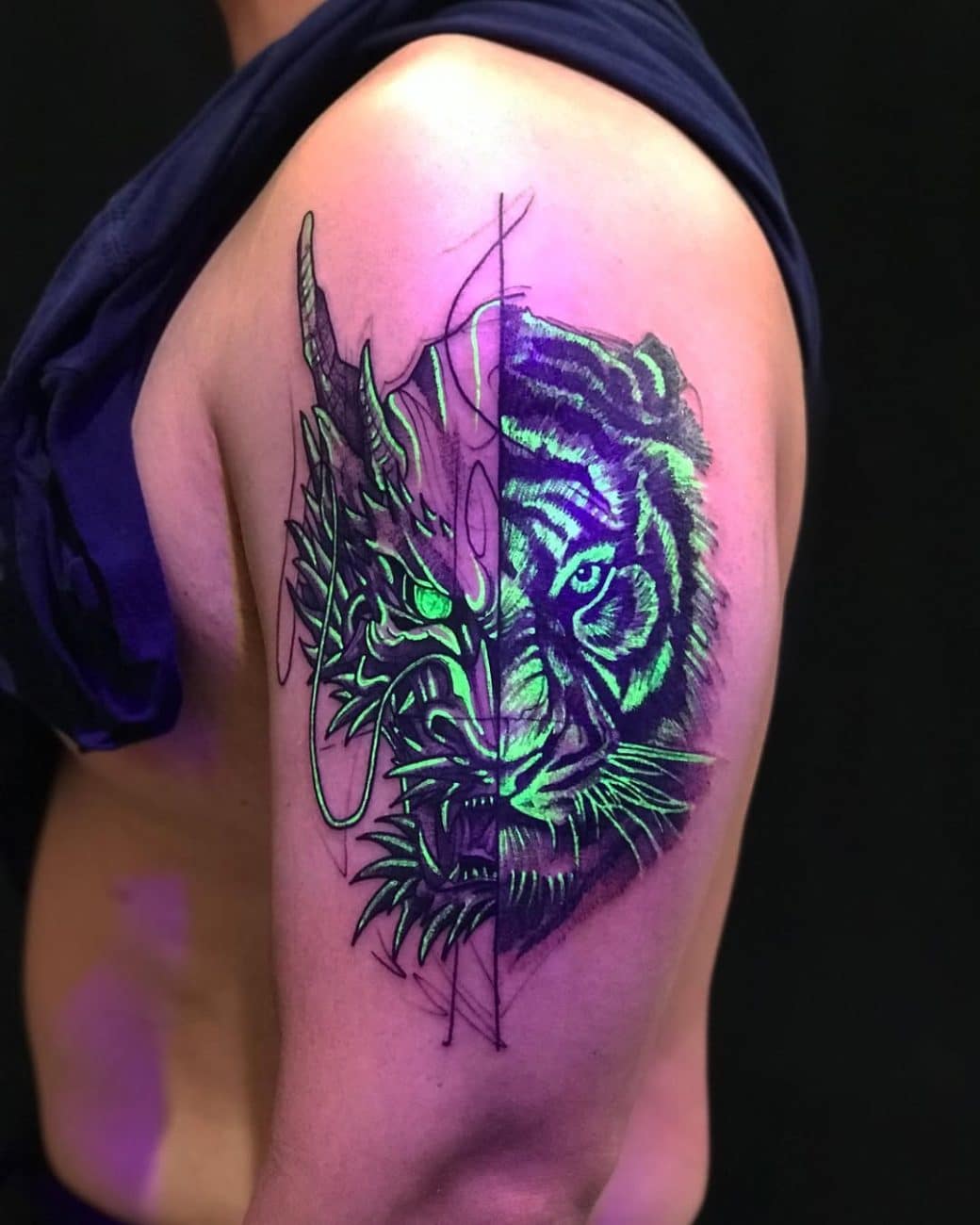 glow-in-the-dark-tattoo-half-dragon-half-tiger-joe-bloodline