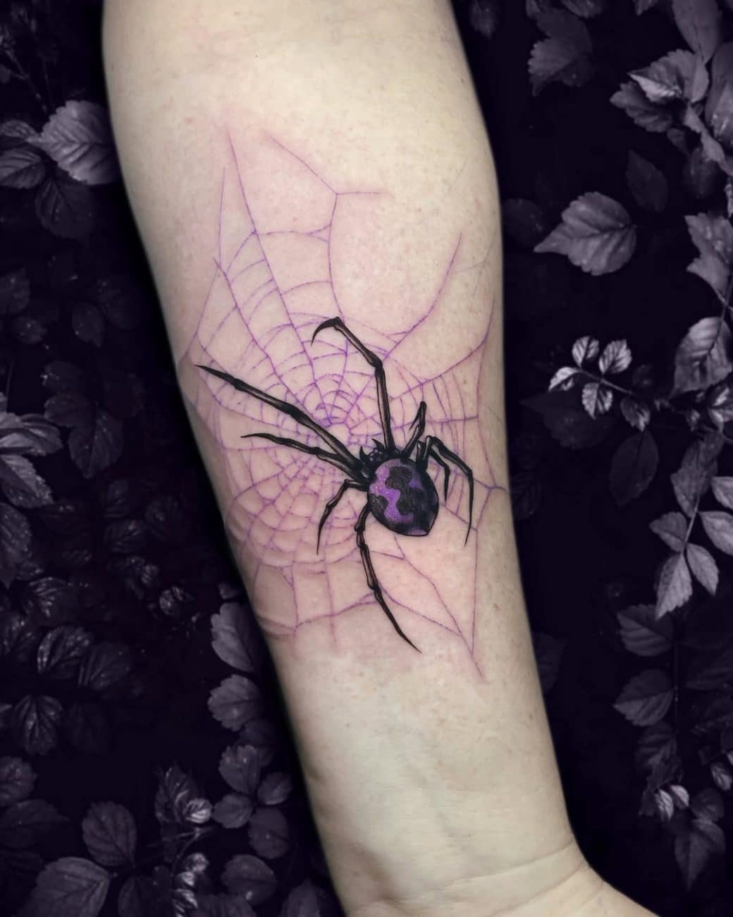 spider-tattoo-with-web-illustration-madness